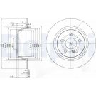Delphi Bremsscheibe BG3757