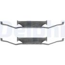 Delphi Zubehörsatz, Scheibenbremsbelag LX0074