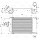 Ladeluftkühler 818609