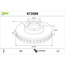 Bremsscheibe 673509