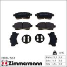 Zimmermann Bremsbelagsatz, Scheibenbremse 22824.150.1