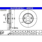 Bremsscheibe 24.0125-0218.1