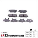 Zimmermann Bremsbelagsatz, Scheibenbremse 25153.155.1