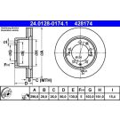 Bremsscheibe 24.0128-0174.1