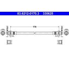 Bremsschlauch 83.6212-0170.3 Bremsschlauch 83.6212-0170.3
