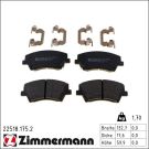 Bremsbelagsatz, Scheibenbremse 22518.175.2 Bremsbelagsatz, Scheibenbremse 22518.175.2