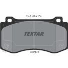 Textar Bremsbelagsatz, Scheibenbremse Q+ 2407501