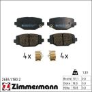 Bremsbelagsatz, Scheibenbremse 26841.180.2 Bremsbelagsatz, Scheibenbremse 26841.180.2