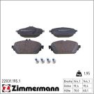 Zimmermann Bremsbelagsatz, Scheibenbremse 22031.195.1