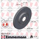 Bremsscheibe 200.2540.20