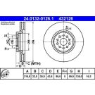 Bremsscheibe 24.0132-0126.1