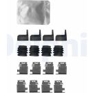 Delphi Zubehörsatz, Scheibenbremsbelag LX0639