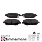 Zimmermann Bremsbelagsatz, Scheibenbremse 24946.195.1