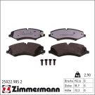 Zimmermann Bremsbelagsatz, Scheibenbremse rd:z 25022.985.2