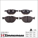 Zimmermann Bremsbelagsatz, Scheibenbremse 23791.205.1