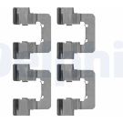 Delphi Zubehörsatz, Scheibenbremsbelag LX0534