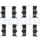 Delphi Zubehörsatz, Scheibenbremsbelag LX0418