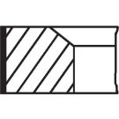 Mahle Kolbenringsatz 002 15 N0