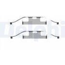 Delphi Zubehörsatz, Scheibenbremsbelag LX0596