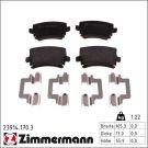 Zimmermann Bremsbelagsatz, Scheibenbremse 23914.170.3