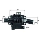 Mahle Thermostat, Kühlmittel BEHR TH 41 83