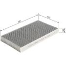 BOSCH 1 987 431 459 Innenraumfilter