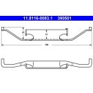 Feder, Bremssattel 11.8116-0083.1