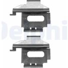 Delphi Zubehörsatz, Scheibenbremsbelag LX0369