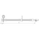 Metzger Bremsschlauch 4110985