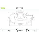 Bremsscheibe 672728