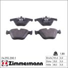 Zimmermann Bremsbelagsatz, Scheibenbremse 24255.200.1
