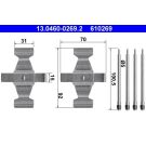 ATE Zubehörsatz, Scheibenbremsbelag 13.0460-0269.2