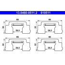 ATE Zubehörsatz, Scheibenbremsbelag 13.0460-0511.2