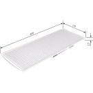 BOSCH 1 987 432 010 Innenraumfilter