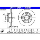 Bremsscheibe 24.0113-0181.1