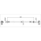 Metzger Bremsschlauch 4111649