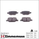 Zimmermann Bremsbelagsatz, Scheibenbremse 25410.145.1