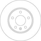 TRW Bremsscheibe DF6915