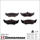 Zimmermann Bremsbelagsatz, Scheibenbremse 23561.170.1