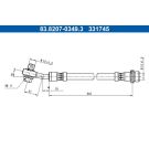 Bremsschlauch 83.8207-0349.3