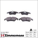 Zimmermann Bremsbelagsatz, Scheibenbremse 24743.190.1