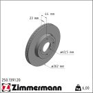 Bremsscheibe 250.1391.20 Bremsscheibe 250.1391.20