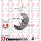 Zimmermann Bremstrommel Coat Z 430.1618.20