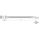 Metzger Bremsschlauch 4110286
