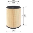 BOSCH F 026 400 411 Luftfilter