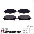 Zimmermann Bremsbelagsatz, Scheibenbremse 24766.175.1