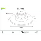Bremsscheibe 673605