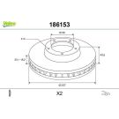 Bremsscheibe 186153
