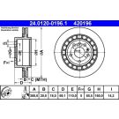 Bremsscheibe 24.0120-0196.1