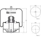 FEBI BILSTEIN 39988 Federbalg, Luftfederung FEBI BILSTEIN 39988 Federbalg, Luftfederung